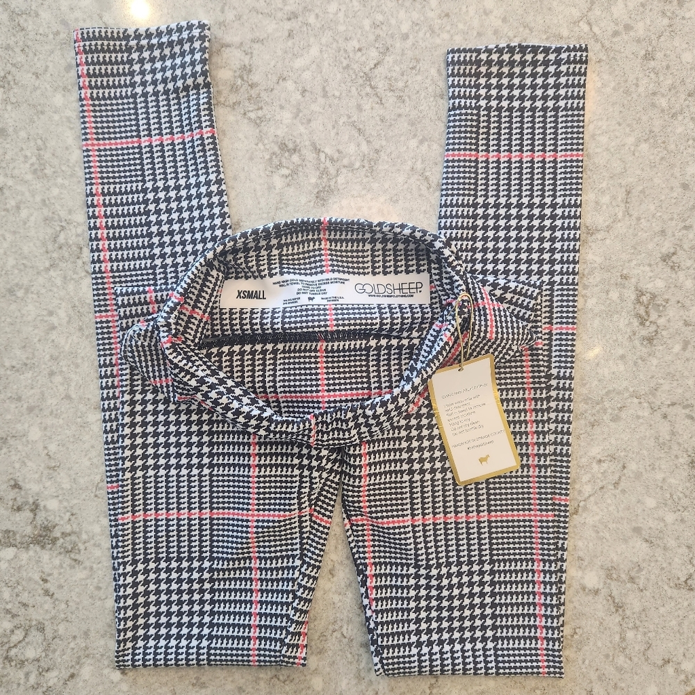 GOLDSHEEP CLASSIC PLAID LEGGINGS